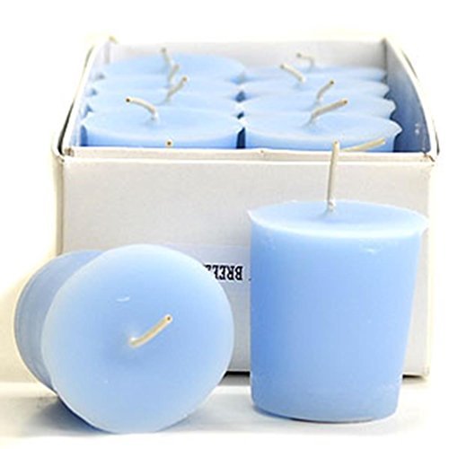 Baby Powder Blue Scented Votive Candles #TOP24