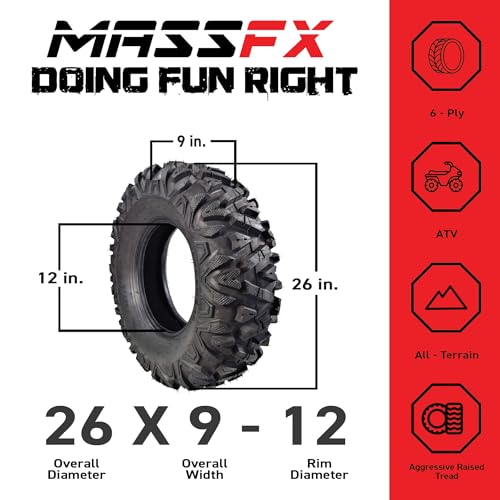 MASSFX KV Series ATV Tire Set