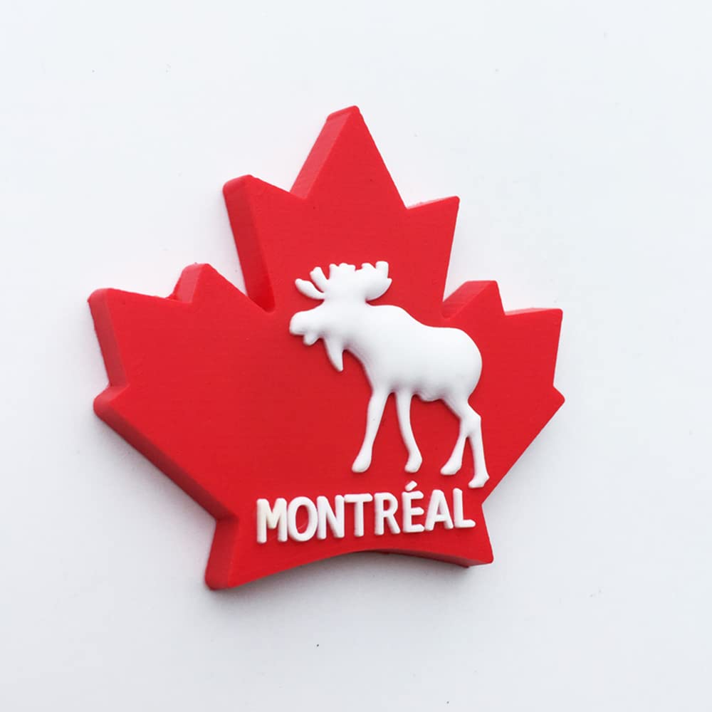 Montreal Canada 3D Letters Fridge Magnet - PVC Souvenir Travel Gift For Home & Kitchen Decor - View #2