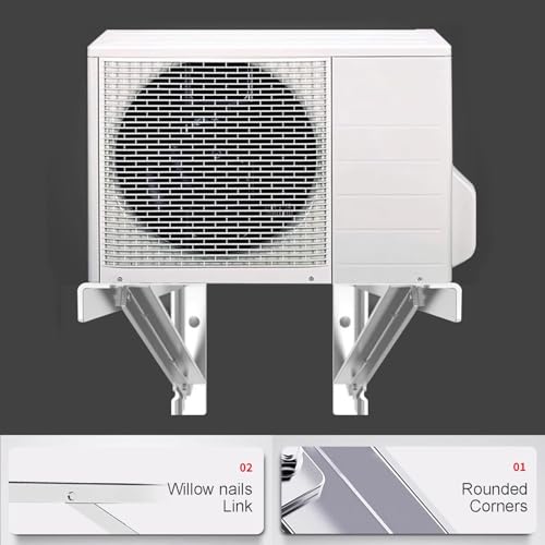 Support mural extérieur en acier inoxydable 304 robuste pour climatisation mini-split - 7
