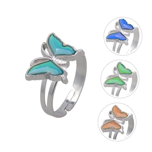 1Pc Thermochromic Finger Ring for Women Knuckle Jewelry Color Changing Fashion Ring for Parties Anniversaries and Daily Wear4