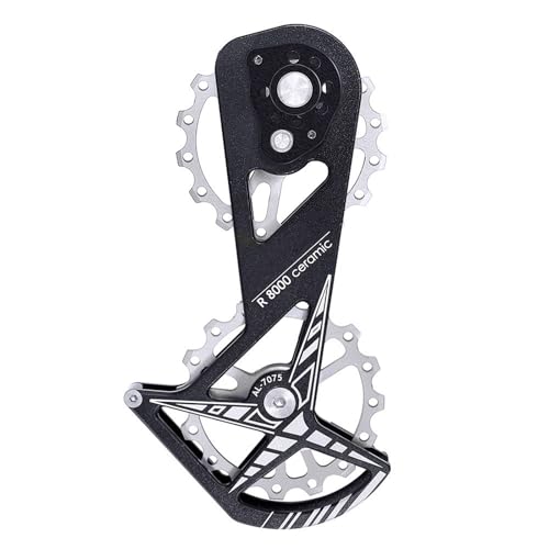 Juego de ruedas de polea de cambio trasero de aluminio 16T para R8000 R8800 5800 5700 105 6600 6870
