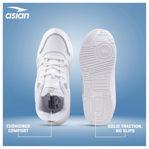 Image of ASIAN Tango-01 Men's Sneakers | Stylish Synthetic Upper, Air-Cooled Cushion Comfort, Durable PVC Sole | Daily Use Shoes for Office & Travel
