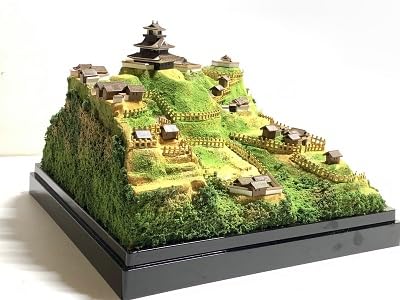 ジオラマ完成品 参の渓温泉 電気軌道 ：山尾比呂士 塗装済完成品 1/150サイズ