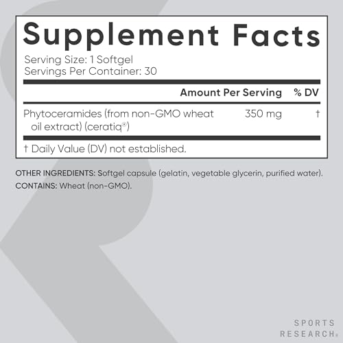 Sports Research Phytoceramides