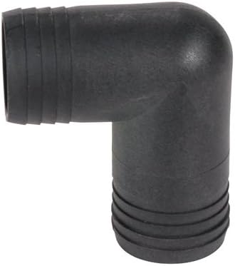Aquascape 99181 Barbed 90 Degree Elbow 1" for Pond Water Feature Waterfall Landscape and Garden