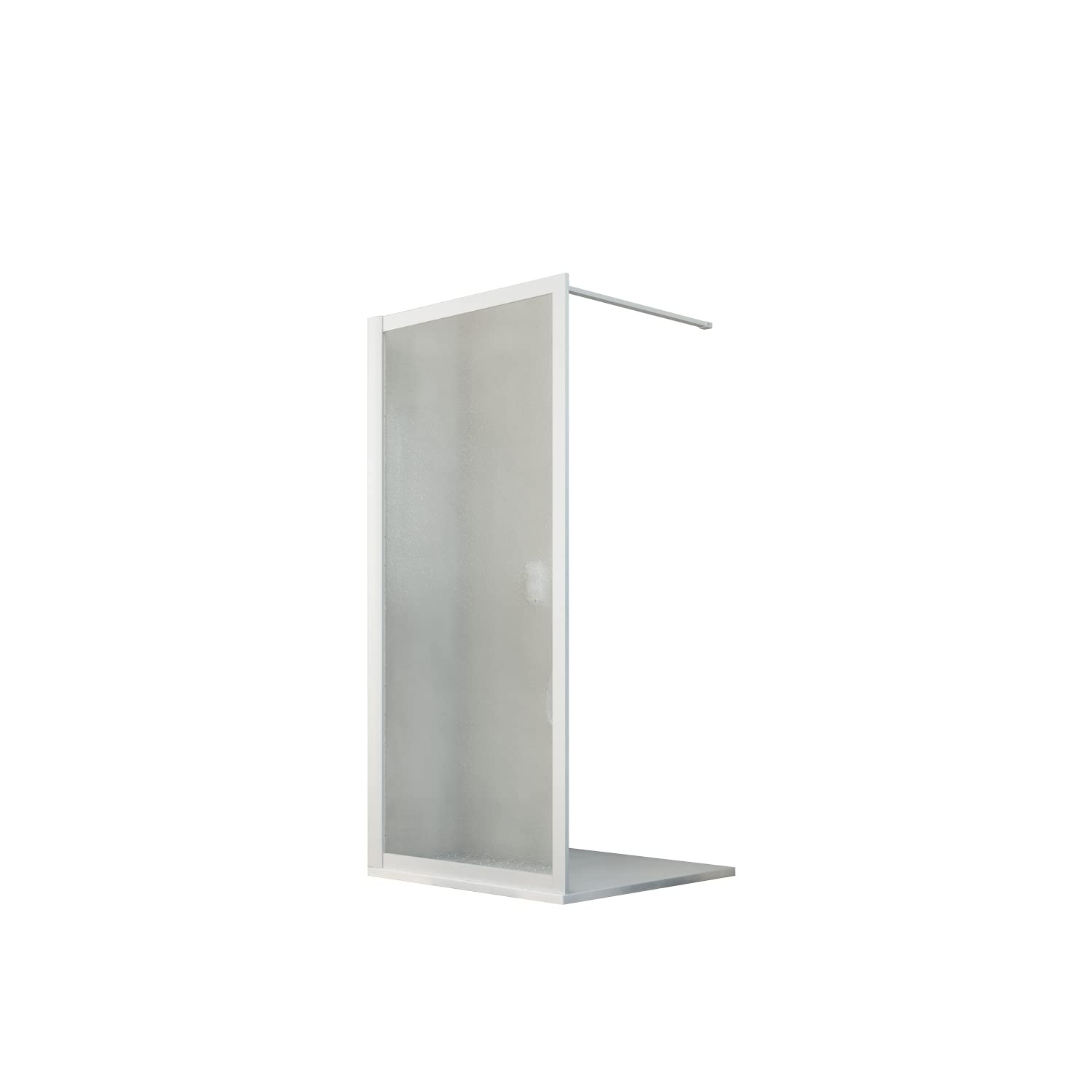 Parete doccia Walk-in Lato 110 CM H 190 in Acrilico mod. Beatrix Profilo
