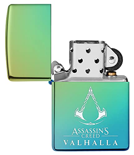 Encendedor Zippo Assassin's Creed Valhalla Teal miniatura 4