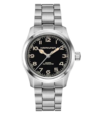 Hamilton Orologio analogico automatico unisex con cinturino in acciaio inox H70405130