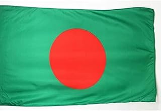 AZ FLAG Bangladesh Flag 5' x 8' for a Pole - Bangladeshi Flags 150 x 250 cm - Banner 3x8 ft with Hole