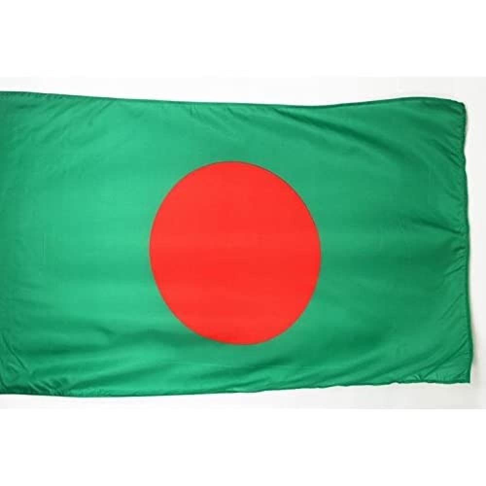 AZ FLAG - Bangladesh Big Flag - 5x8 Ft - Bangladeshi Large Banner with Sleeve - 100% Polyester - Fade Resistant - Vivid Colors - 5' x 8' Feet - 250x150 Cm