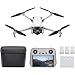 DJI Mini 3 Fly More Combo (DJI RC) – Lightweight 3x Mechanical Gimbal Mini Camera Drone with 4K HDR Video, 3 batteries for 114-min Flight Time, Vertical Shooting, 32800ft (10km) Video Transmission