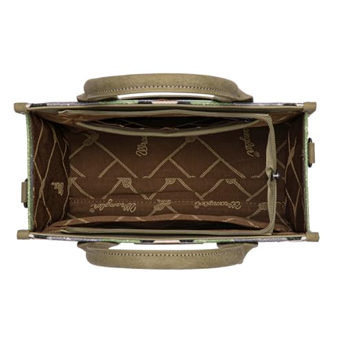 Image of Wrangler Purse Western Aztec Tote Bag Women Top Handle Handbags with Detachable Strap | Western