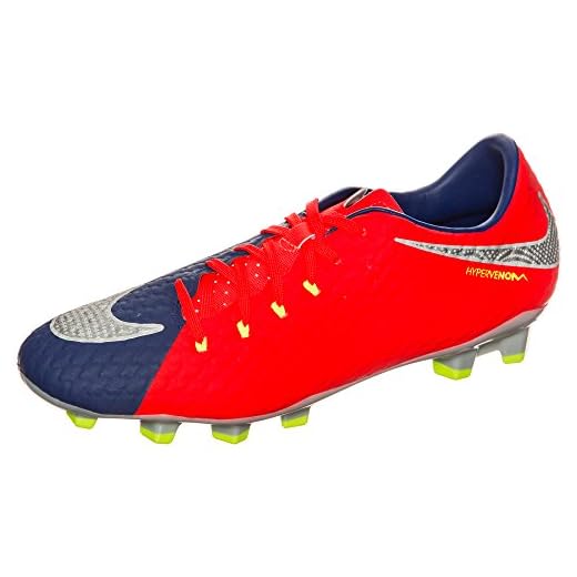 Nike Herr Hypervenom Phelon Iii Fg 852556 409 fotbollsskor, flerfärgad - Flerfärgad bleuroyalprofond Cramoisit ? Stämd Agrumes Chrome - 38.5 EU