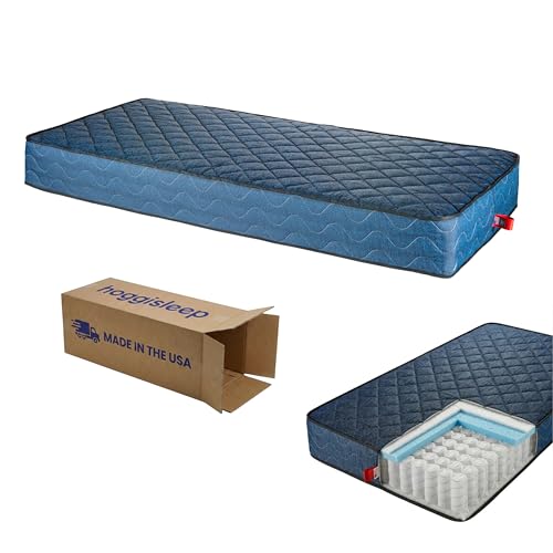 10 Inch Semi Truck Mattress 32x80 – Hybrid Pocket Coil & Memory...