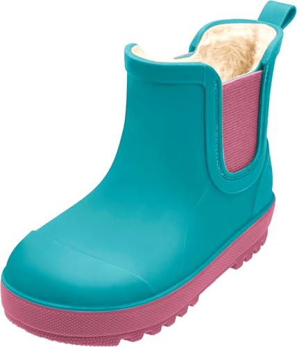 Playshoes Jungen Unisex Kinder Warmfutter Gummistiefel, TPE...