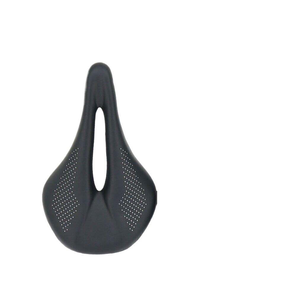 Sella Bici Sella in carbonio, sella for MTB/bici da strada Cuscini in in pelle super leggera 7x9mm Sedile for bicicletta corsa 240 * 155MM