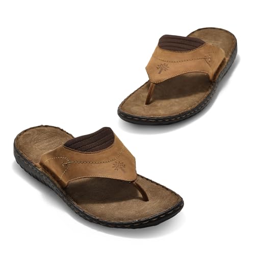 Image of Woodland Men's Leather Slippers