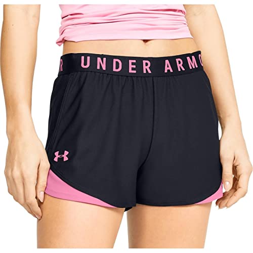 Under Armour (アンダーアーマー) レディース プレーアップ ショーツ 3.0 ブラック (013)/リップスティック XS