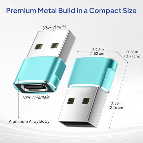 Image of Elebase for Apple Watch Ultra 3 Adapter,USB to USB C Adaptor 4 Pack,Type C Female to A Male Charger Converter for iWatch Series 8 7,iPhone 17 16 15 14 Pro Plus Max,Airpods 4,iPad 9 10 Air 5 Mini 6 7 8