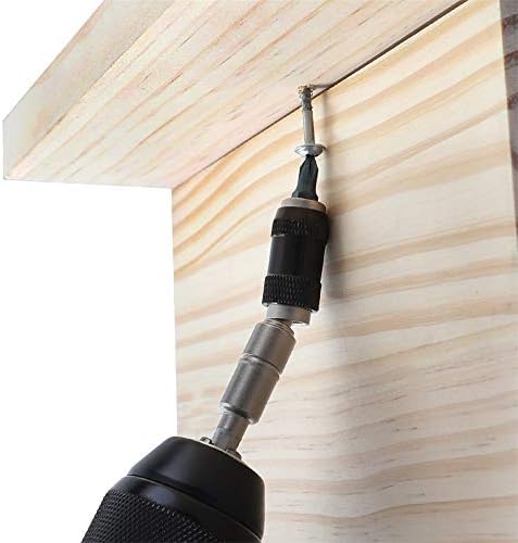 Pivoting Bit Holder Magnetic Pivot Drill Bit Holder Quick Release Flexible Screwdriver Bit Holder for Tight Spaces or Corners