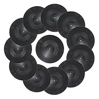 [ Material]-- Our 12-inch fake retro vinyl records are made of sturdy and thick vinyl plastic, which is not cardboard, with smooth , reusable, not easy to wear and crack, serving your decor for a long time. [Easy to Use]-- The faux decorative vinyl C...