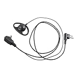 Replacement Auto Parts For 5/16'MIC Headset EarPiece for Motorola 2 prong 2-Pin CLS1110 CP100 CLS1410 RadioMod-R36R-38536