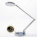 Produktbild GOG Moderne und schöne dekorative Tischlampe, Tischlampen-Studien-Schreibtisch-Arbeits-Geschäfts-moderne einfache lange Arm-faltende Metall-geführte Augenschutz-Studien-Lampe,Silber