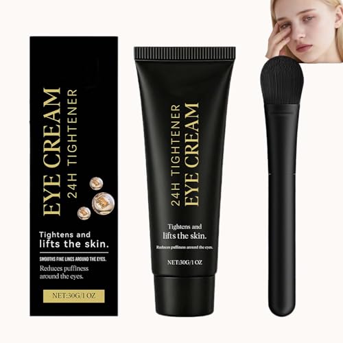 Crema de ojos con cafeína para ojeras, bálsamo antiarrugas para ojos con retinol, suero para ojos hinchados, crema hidratante debajo de los ojos, gel de cuidado de ojos Niacinamida All-Skin Types (1