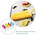 DECHOUS Small Plastic Popsicle Molds: 24-cavity Reusable Homemade Ice Popsicle Maker Easy-Release - Freezer Pop Molds with Sticks for Party Yogurt Juice Smoothies Sticks