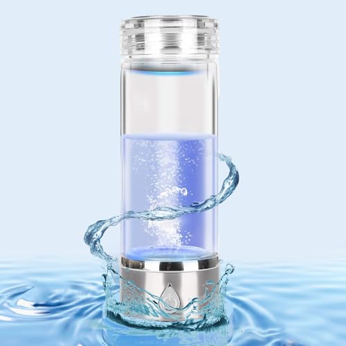 Générateur d'eau à hydrogène portable 380ml avec technologie SPE et charge USB - 2