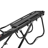 GepäCkträGer Fahrrad Fahrradträger Aluminiumlegierung 50kg Gepäck-Ladung Sattelständer Heckfender Fahrrad Freigabe-hintere Rack-Zubehör Rack