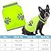 Sikweny Warnweste Hund Reflektierende Streifen Hundewarnweste mit Reflektierenden Elementen Warnwesten Einstellbares Design für Nachtwanderungen Outdoor Abenteuer Radbegleitung Training und Gesel (L)