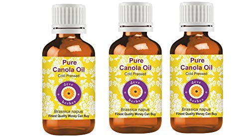Huile de canola pour massage relaxant et soin des cheveux secs après la douche lot de 3
