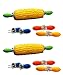 Chef Craft Interlocking Jumbo Corn Holder 4 pair (2 Packs)