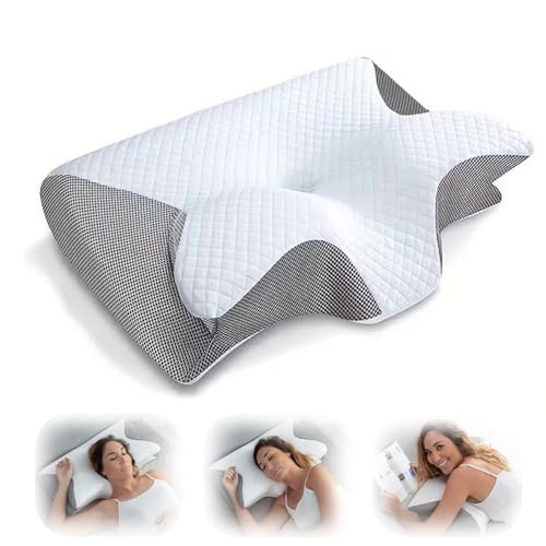 Cervical Neck Pillow - Ergonomic Side Sleeper Pillow, Neck Support