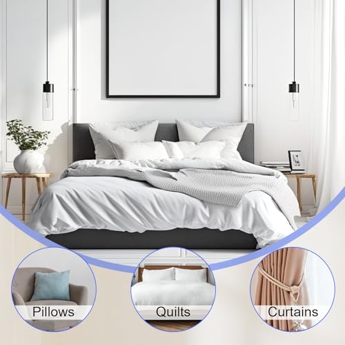 Tyqour 8 Stück Bettdeckenhalter Gepolsterte Bettdecken Clips Duvet Clips Bettdecke Klammern Bettlaken Befestigungsclip Verhindern das Verrutschen der Bettdecke Bettzubehör