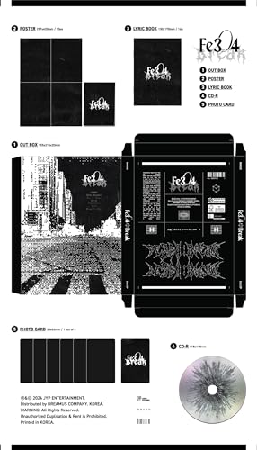Fe3O4: Break Version édition import de prestige avec photocard et posters
