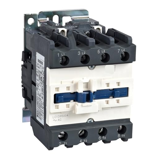 Contacteur électromagnétique LC1D65004C7 Schneider 4P 4NO 80A 32V CA pour tableau