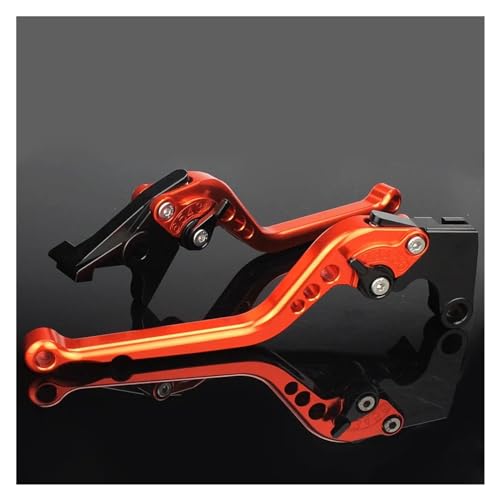 Levier d'embrayage de frein Royal Enfield HNTR 350 2022-2023 CNC réglable orange 177mm