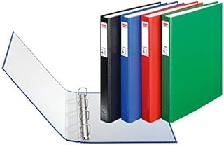 Herlitz max.file Protect A4 4 Ring Binder - Assorted Colours (3 Pieces)