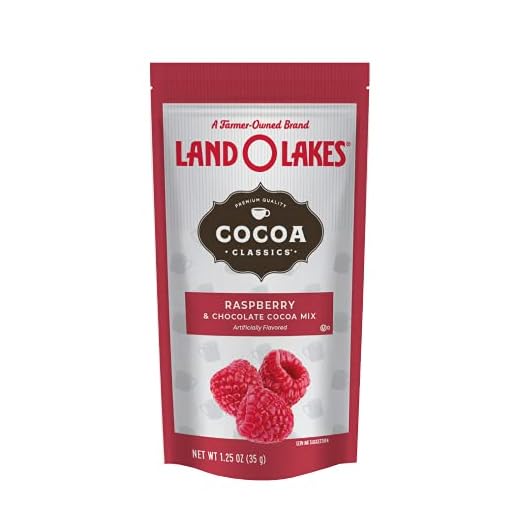 Land O Lakes Cocoa Classics, Raspberry & Chocolate Hot Cocoa Mix, 1.25-Ounce Packets (Pack of 36)