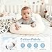 Idudbid Baby Lounger & Snuggle Nest for Newborn 0-24 Months, Baby Nest Supervised Breathable Cotton for Newborn, Breathable Portable Infant Lounnger for Travel and Home, White (Lounger Cover Included