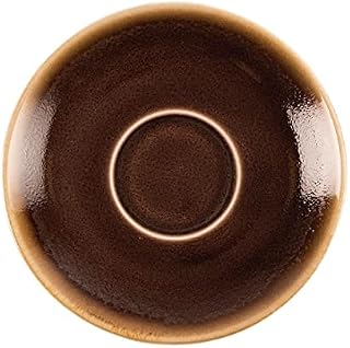 Olympia Kiln Espresso Saucer Moss 115?mm 45 Cups Coffee Serving Tableware 6pc