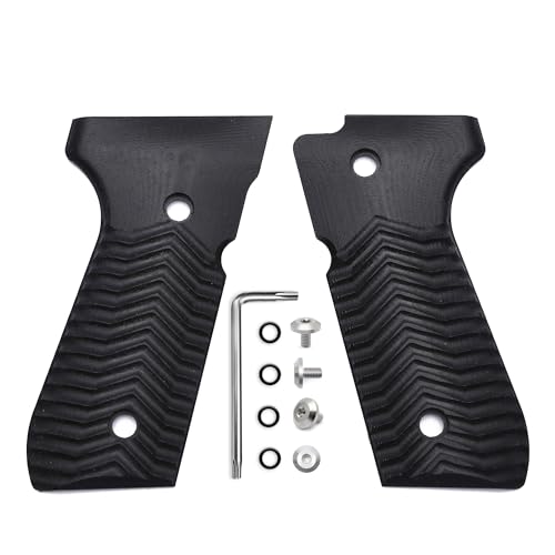 Guuun Beretta 92 Grips G10 Full Size Beretta 92fs 96 Grips Slim ECG Texture