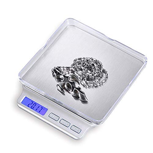 Báscula Digital Portátil Electrónica de Bolsillo 3kg miniatura 2