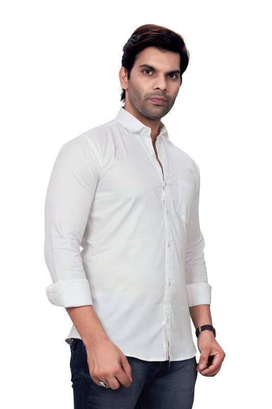 Image of Men's Cotton Regular Fit Fullsleeves Fomal Shirt
