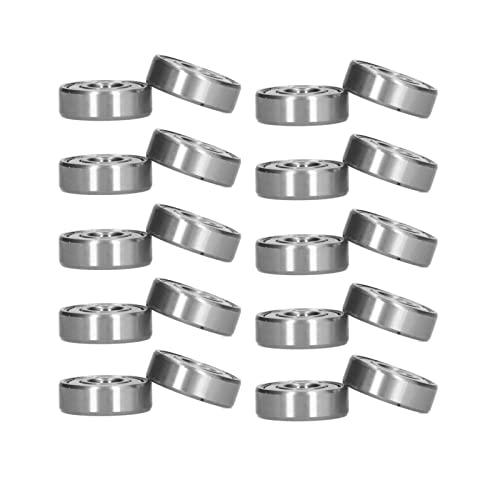 Roulement à billes à gorge profonde double roulement scellé 20pcs - 7