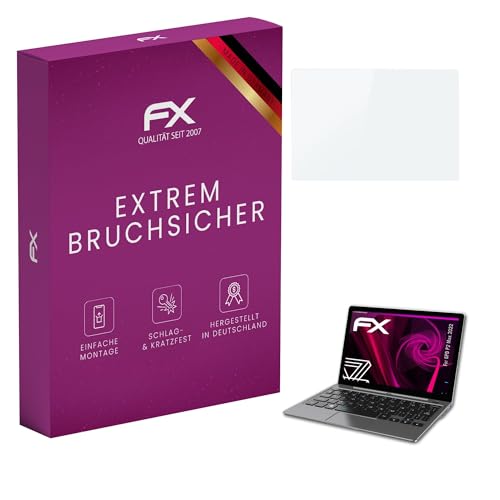 atFoliX Plastic Glass Protective Film compatible with GPD P2 Max 2022 Glass Protector, 9H Hybrid-Glass FX Screen Protector