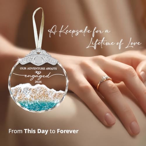 Engagement Ornament - Our Adventure Awaits Engaged 2026 - Image 4